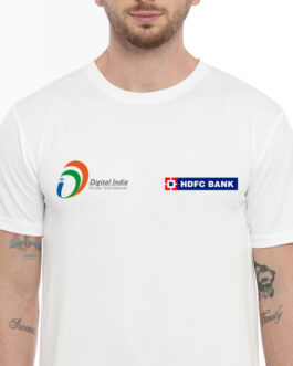 CSC HDFC Bank T-Shirt Round Nick