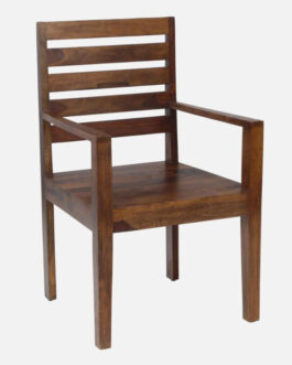 Wooden Arm Chair In Provincial Teak Finish
